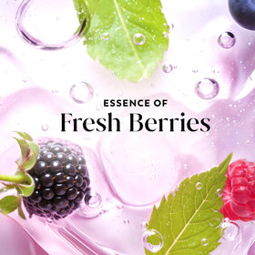 Olay Fresh Radiance texture on hand demonstrating gentle, moisturizing foam