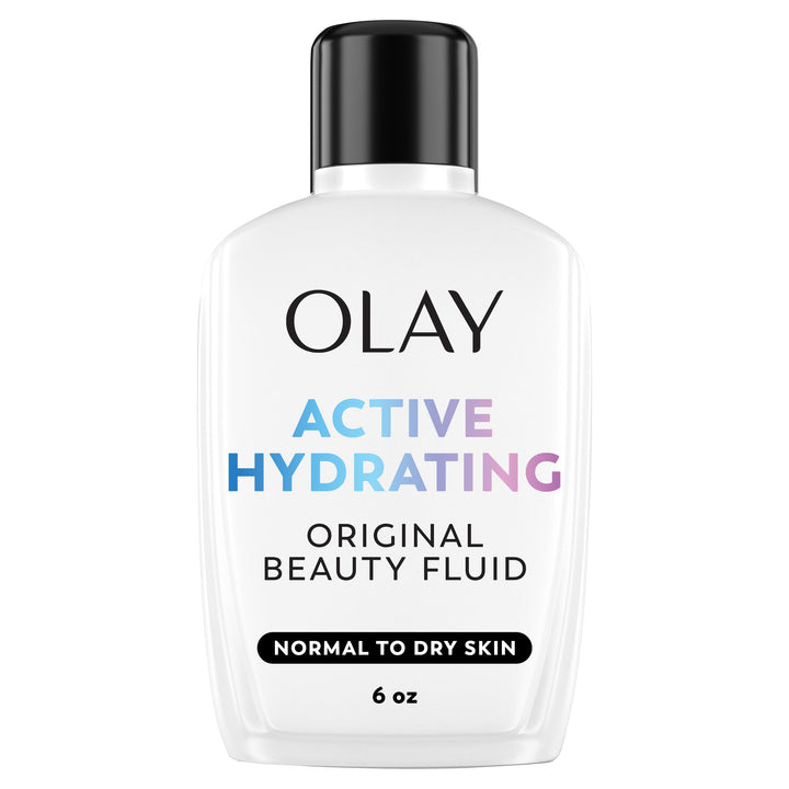 Olay front packaging 6 fl oz showing bottle and label for daily hydration