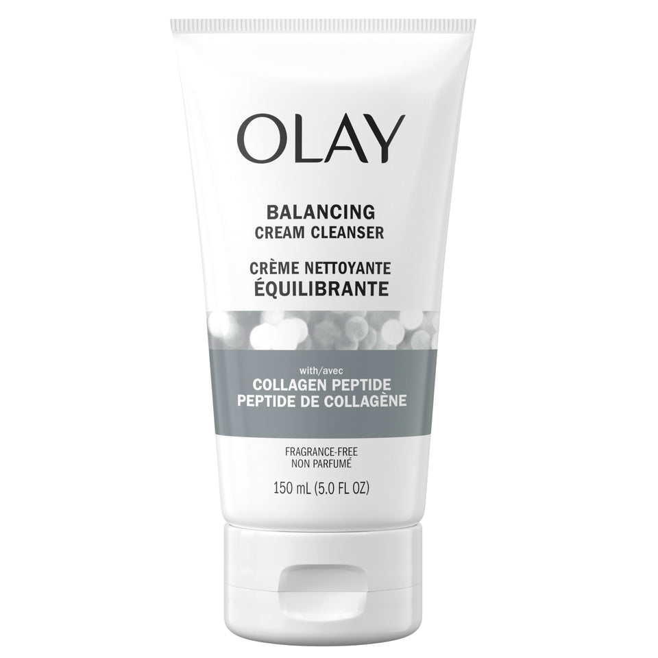 Olay front packaging showing product and benefits for daily hydration
