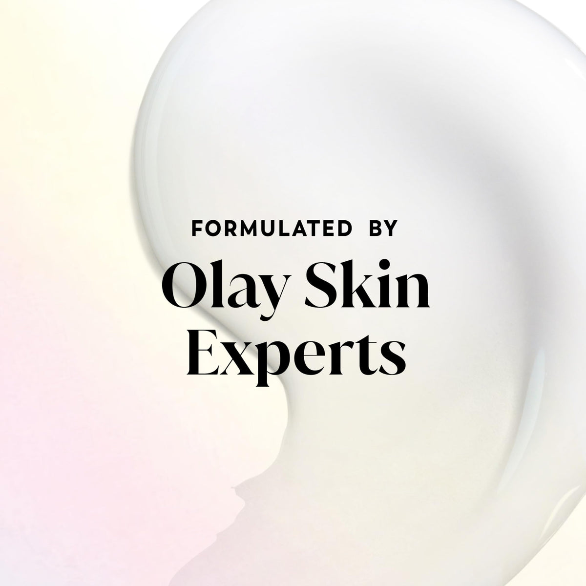 Olay in bathroom lifestyle showing everyday use and consistent hydration