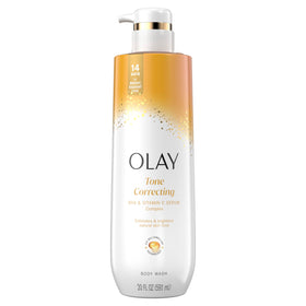 Olay label close-up highlighting formula free of parabens and phthalates