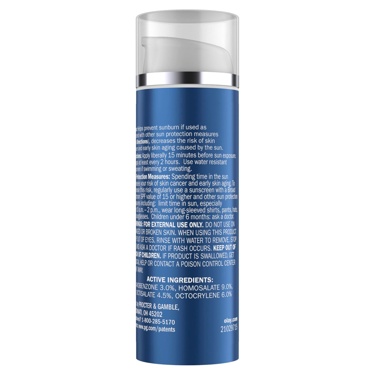 Olay on bathroom vanity in lifestyle scene for everyday protection