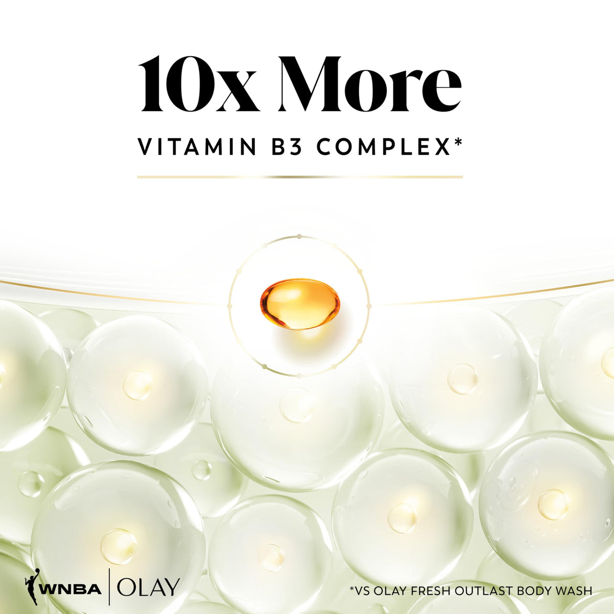 Olay in gym bag after workout suggesting post-game skin renewal benefit