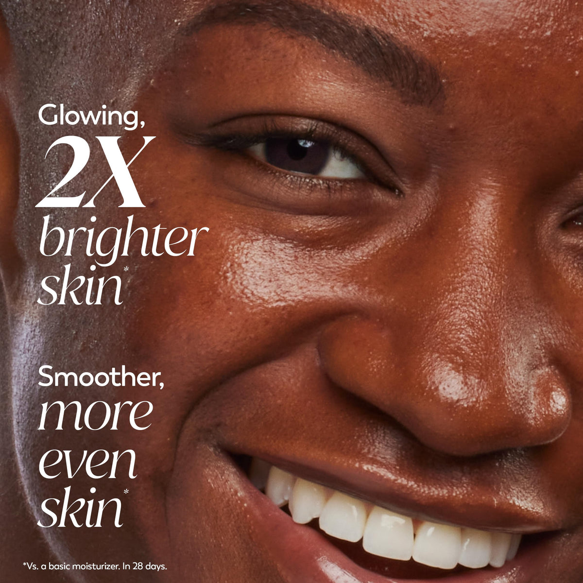 Applying Olay moisturizer to hand demonstrating smooth absorption benefit
