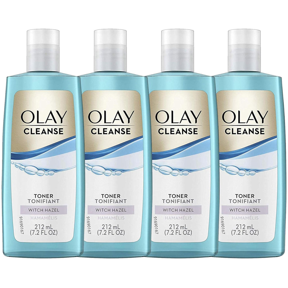 Olay bottle front packaging showing product name and size for easy recognition