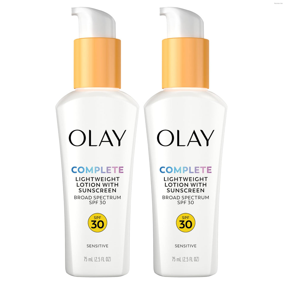 Olay complete SPF 30 front packaging showing clean design and product name