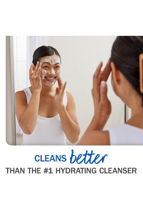 Olay packaging recyclable label highlighting sustainable design benefit