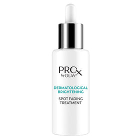 Olay Pro-X front packaging showing bottle and box, clear product identity and benefits