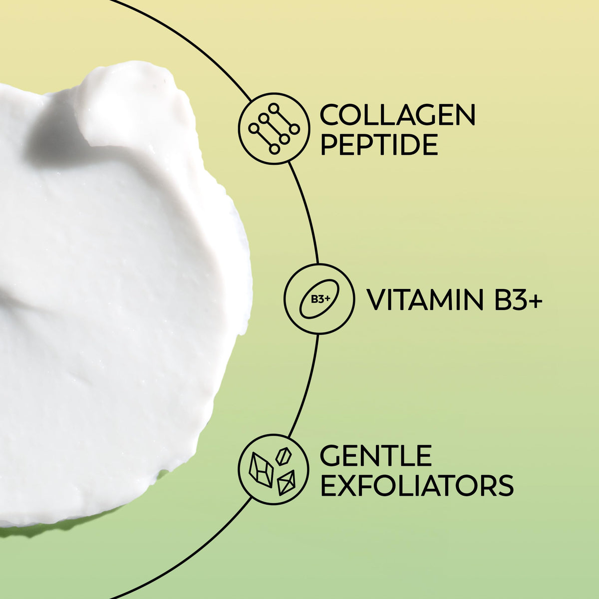 Olay pump dispensing cleanser for easy hygienic application
