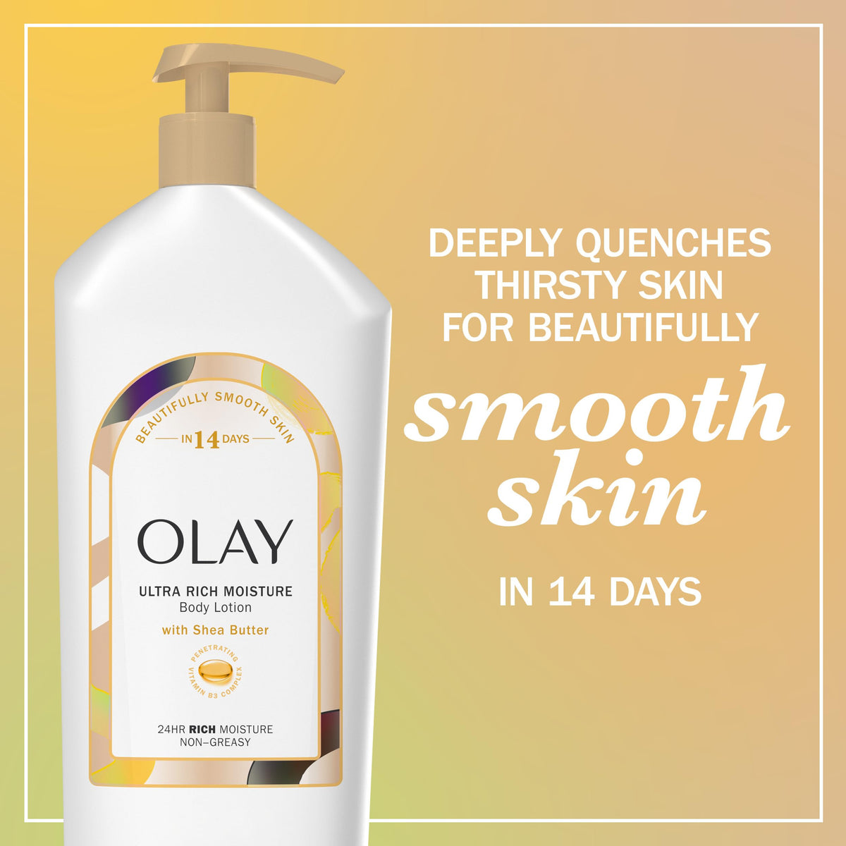 Olay pump dispensing lotion for quick absorbency