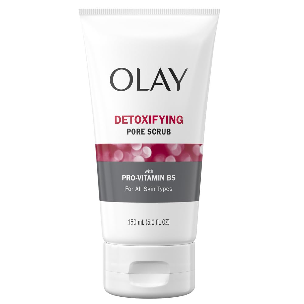 Olay front packaging showing cleanser and clear product name benefit