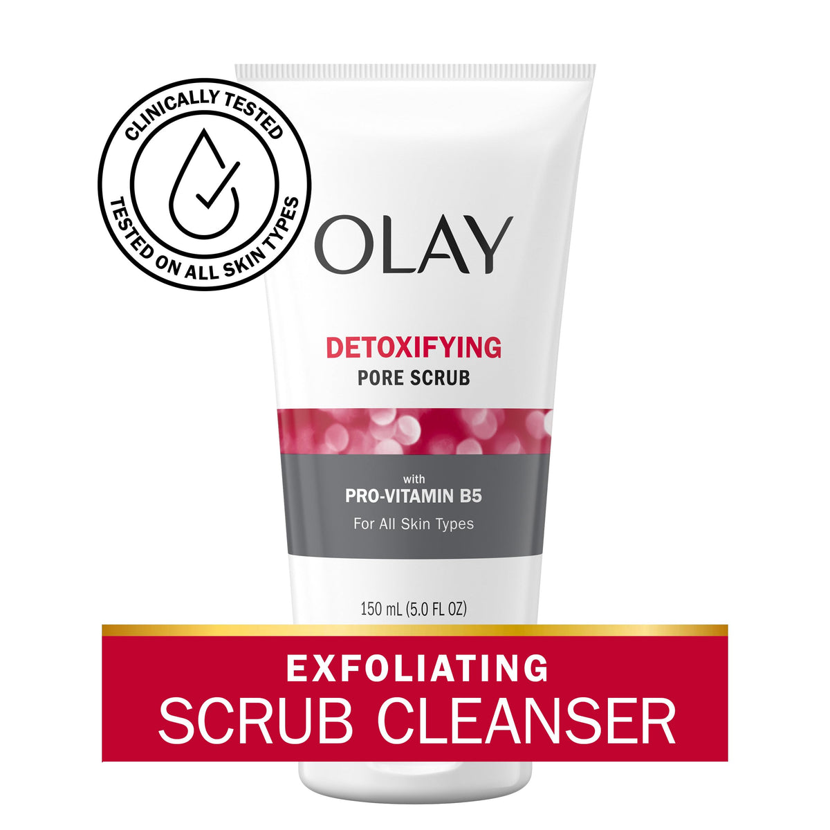 Olay pump close-up illustrating easy dispensing and controlled use
