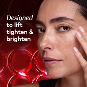 Olay Regenerist ingredient label close-up highlighting peptides