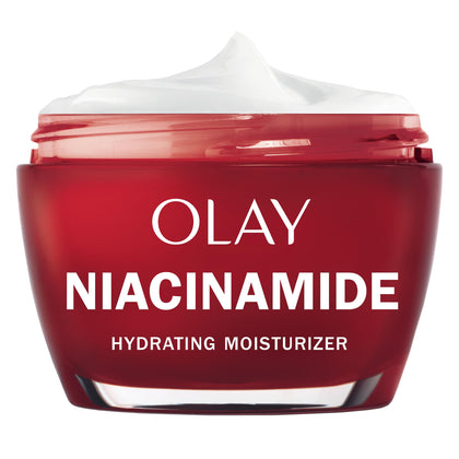 Olay Regenerist front packaging showing product and size benefits