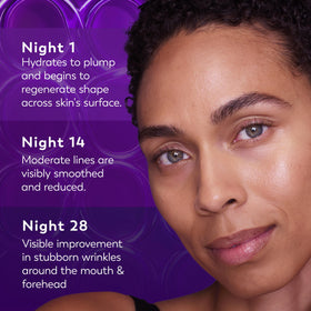 Olay Regenerist in nighttime routine setting illustrating easy layering before moisturizer