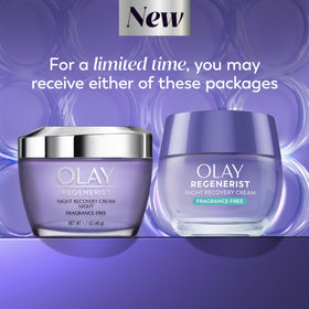 Olay cream close-up texture demonstrating rich, fast-absorbing moisture