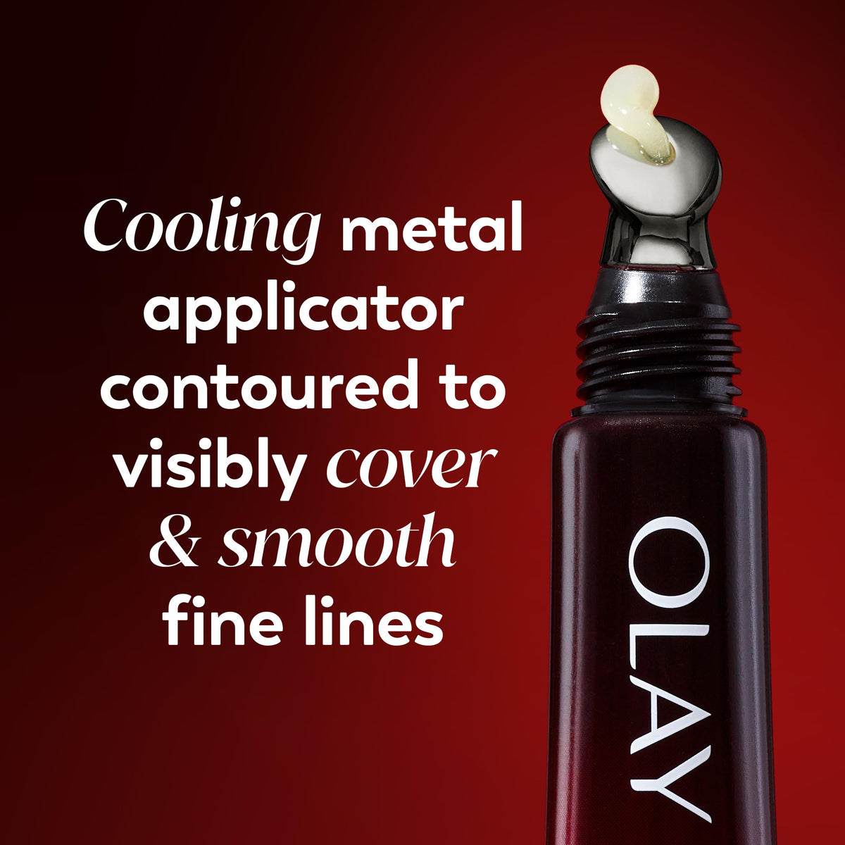 Olay Regenerist open for overnight mask use, shows rich conditioning formula
