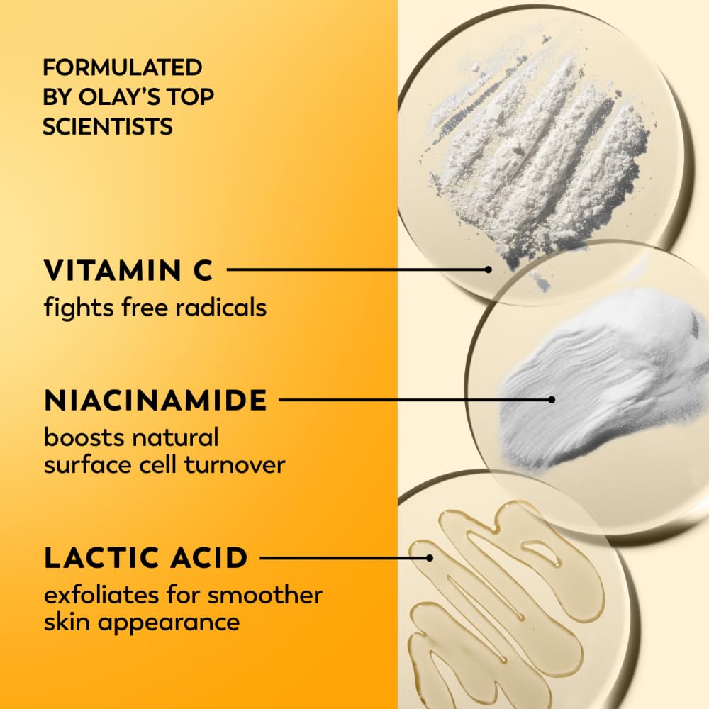 Olay moisturizer being smoothed on hand demonstrating lightweight absorption