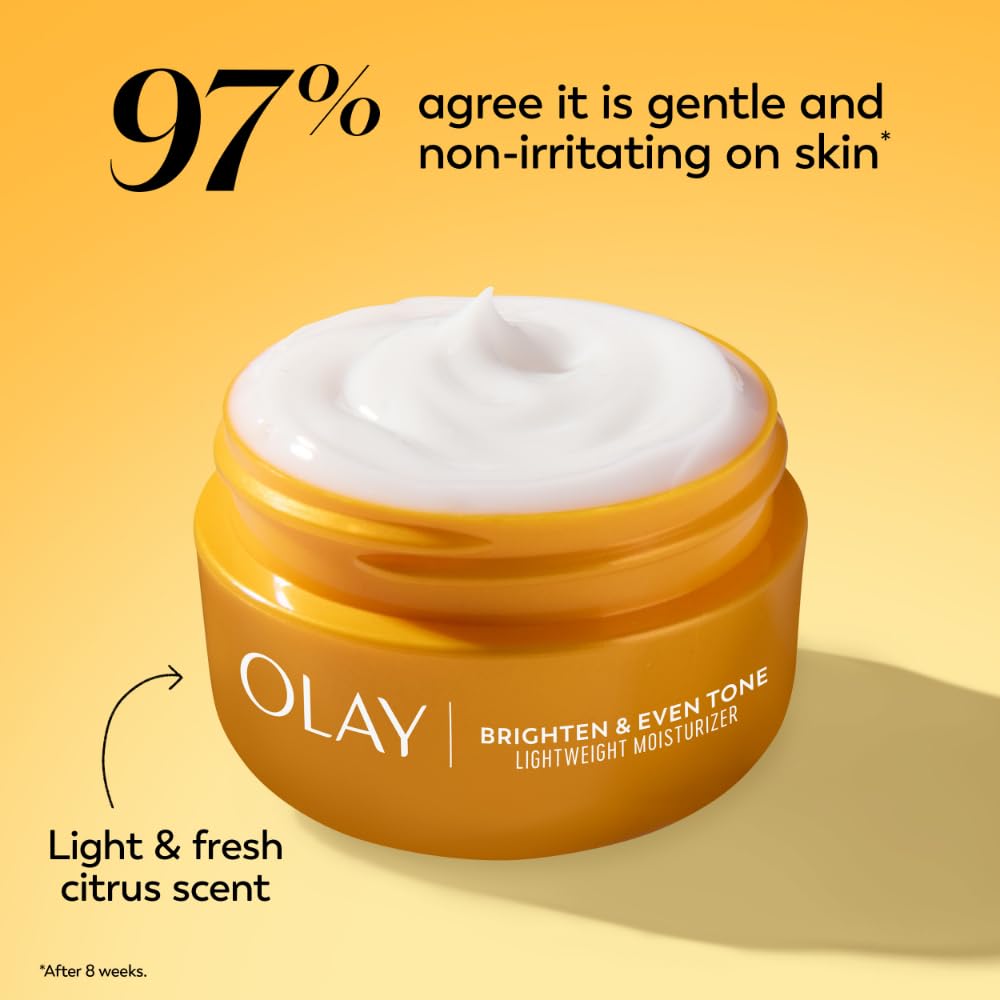 Olay jar beside a smartphone to show 2 oz size and travel-friendly convenience