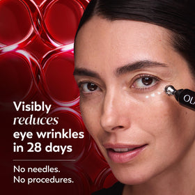 Olay Regenerist roller applicator close-up for gentle massage