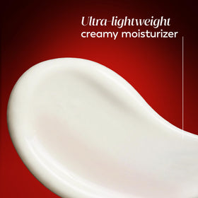Olay application on face demonstrating smooth absorption