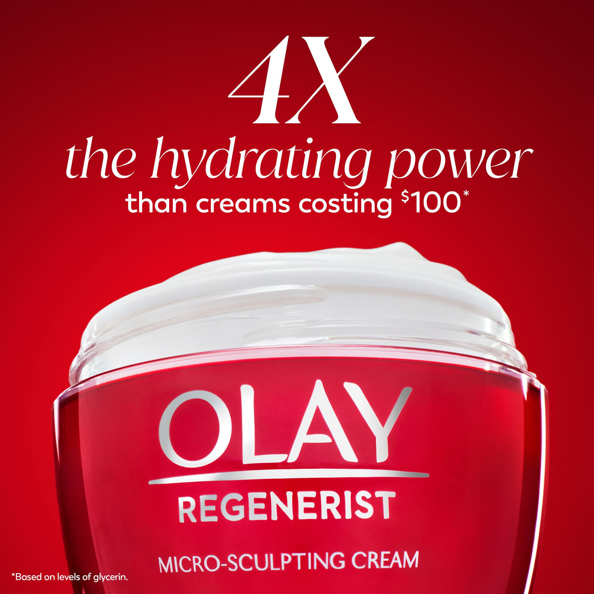 Olay Regenerist on vanity with other products suggesting daily routine compatibility