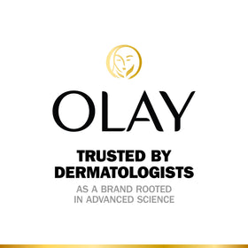 Olay product on retail shelf suggesting trusted brand availability and routine fit benefit