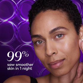 Olay retinol label detail emphasizing pro-retinol and fragrance-free formula