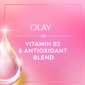 Olay passionfruit and guava scent illustration suggesting uplifting fragrance