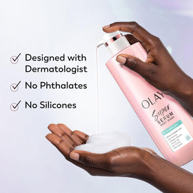 Olay body wash and Super Serum Body Lotion pairing to lock in moisture
