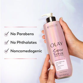 Olay fragrance still life with vanilla and wood notes conveying comforting scent