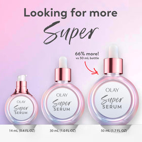 boxed trial-size Olay super serum packaging ideal for gifting or sampling