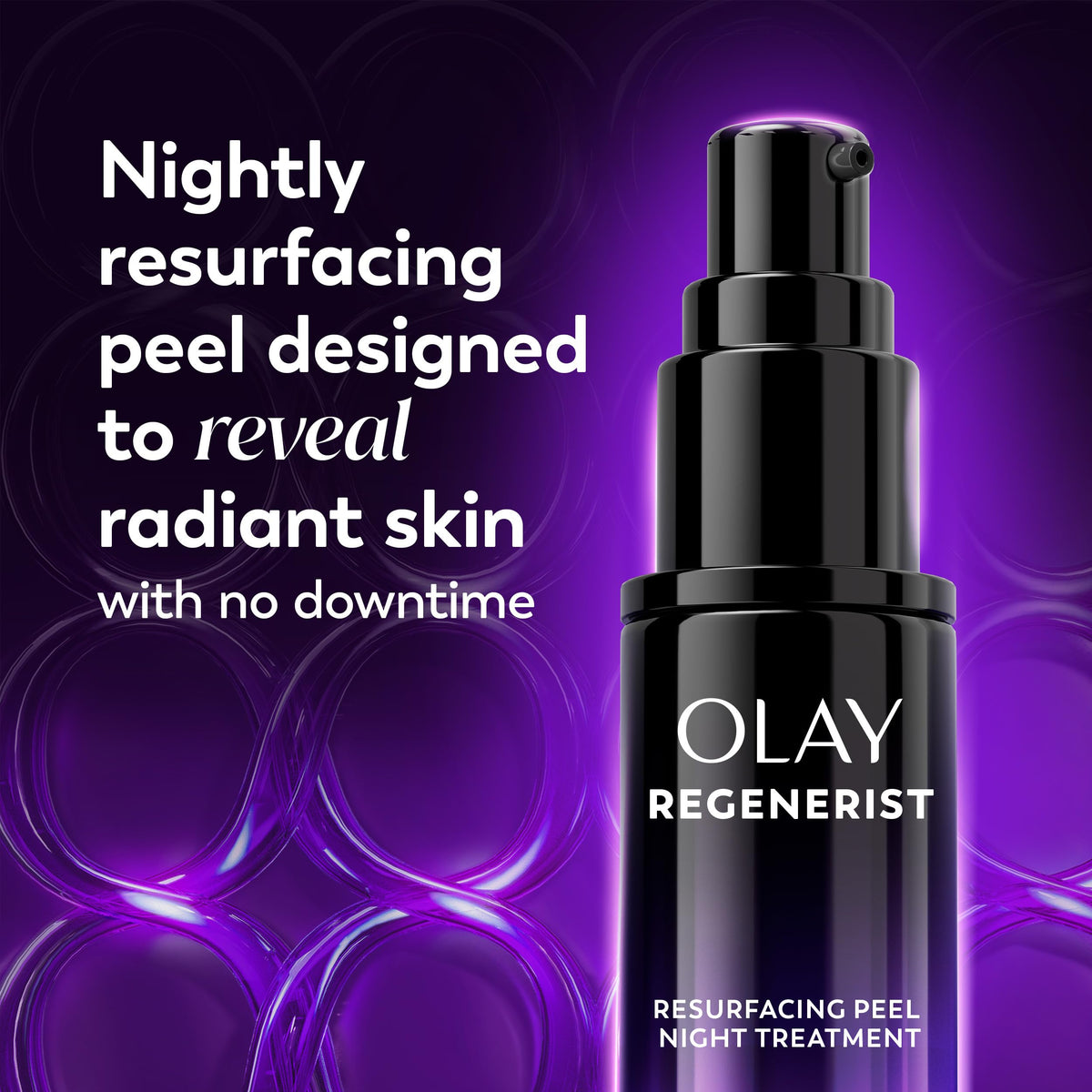 Olay close-up of cream texture showing lightweight absorbency