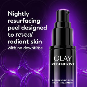 Olay close-up of cream texture showing lightweight absorbency