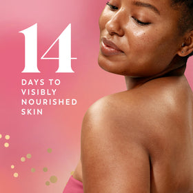 Olay gel texture close-up showing smooth spreadability and moisture