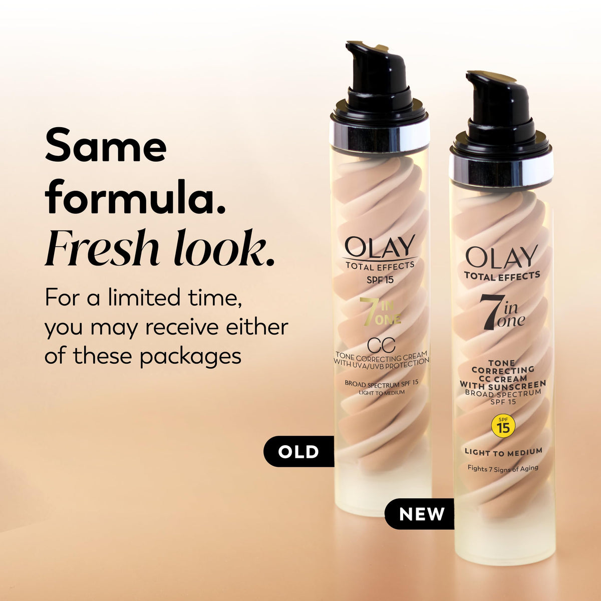 Olay close-up of cream texture revealing lightweight, non-greasy finish
