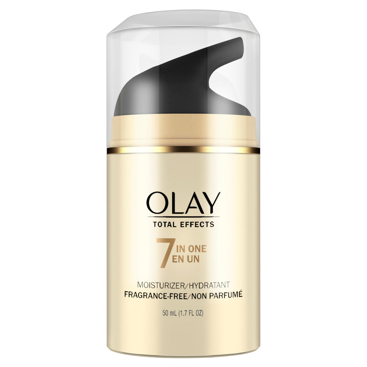 Olay Total Effects ingredients flatlay with vitamins and antioxidants