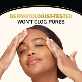 Olay Total Effects cream swatched on hand showing smooth texture and quick absorption