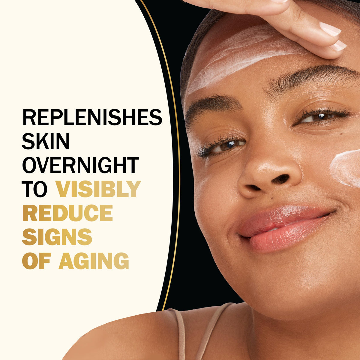Olay Total Effects applicator close-up highlighting precise dispensing and hygienic use