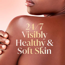 Olay creamy lather close-up demonstrating rich hydration feel