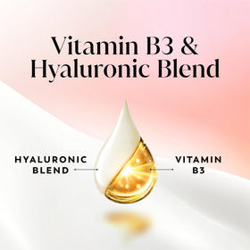 Olay 22 fl oz bottle next to hand for size and value clarity