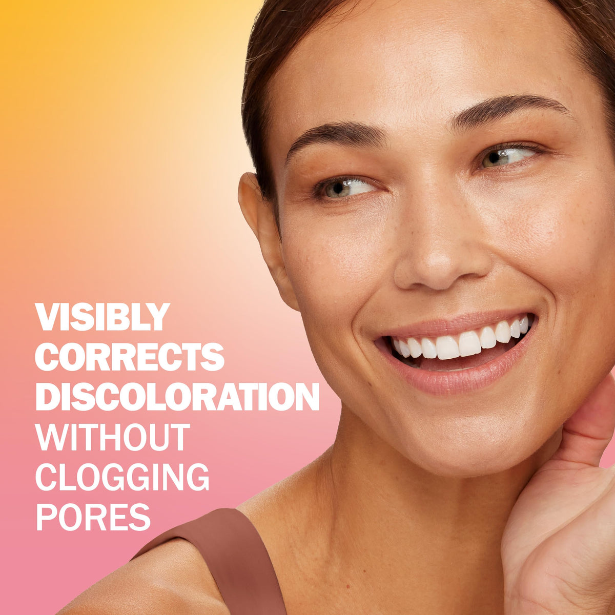 Olay serum on hand demonstrating quick absorption benefit