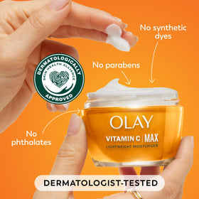 Olay under foundation demonstrating smooth base and makeup compatibility