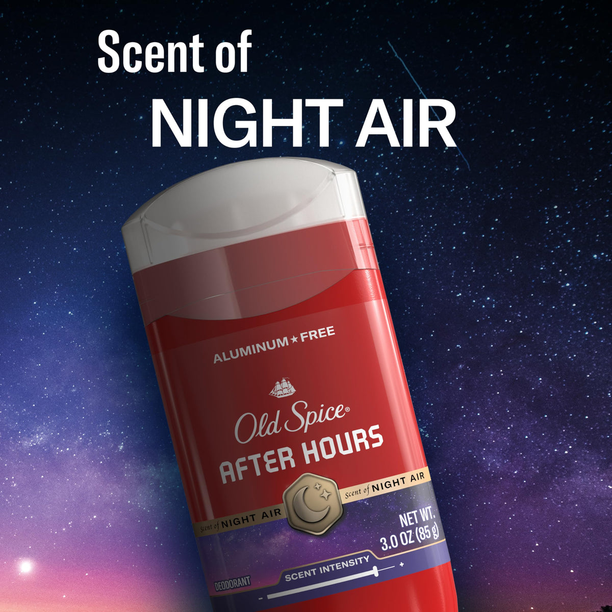 Old Spice stick in hand showing 3.0 oz size for scale and portability