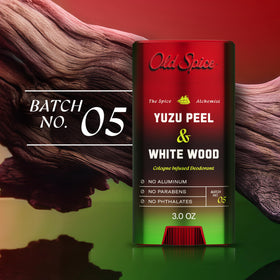 Old Spice being applied underarm demonstrating odor-control confidence benefit