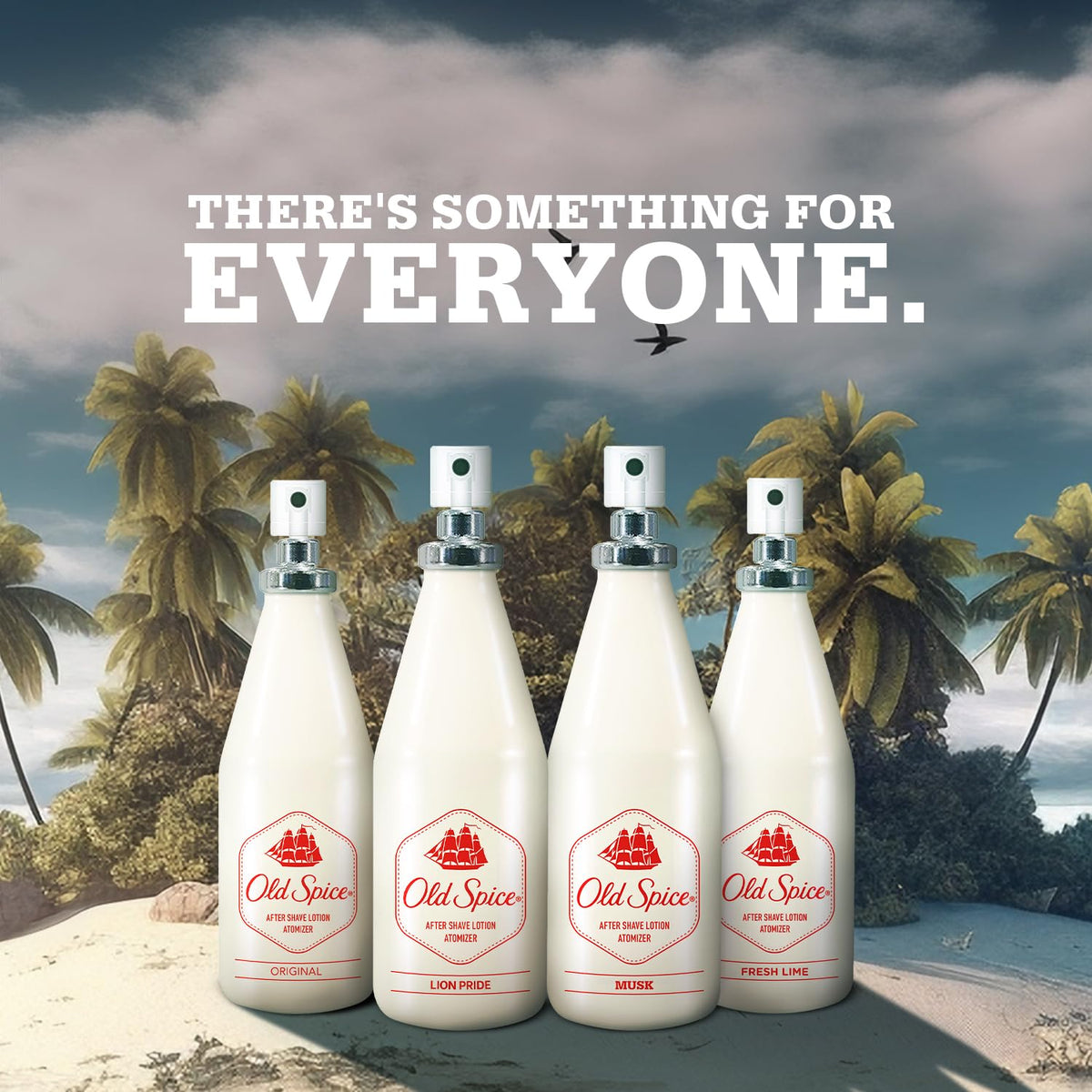 Old Spice atomizer original held in hand to show 150 ml size and convenient everyday use