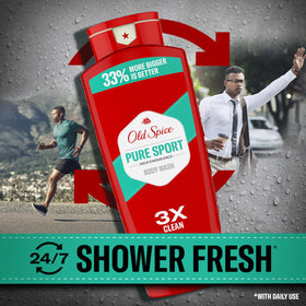 Old Spice back label with directions and quick usage tips
