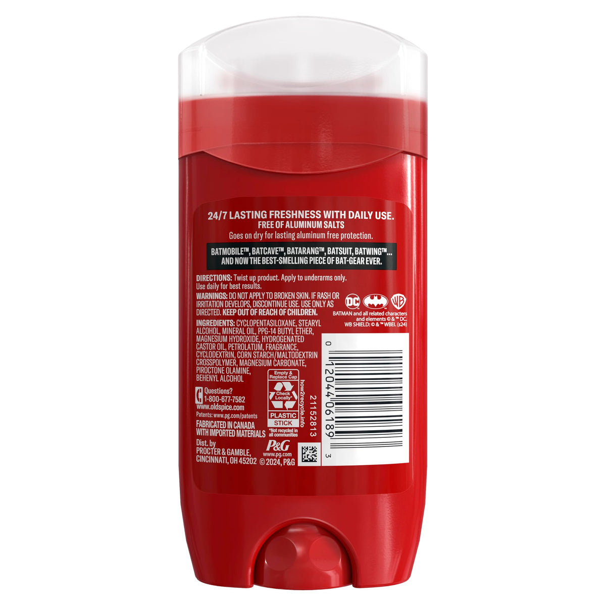 Old Spice stick arranged with other grooming items ideal for gift and layering