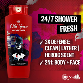 Old Spice back label with ingredients and usage details for informed buyers