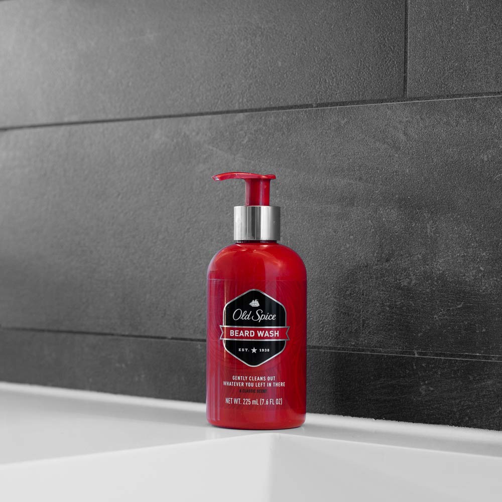 Old Spice wash paired with conditioner showing routine compatibility benefit